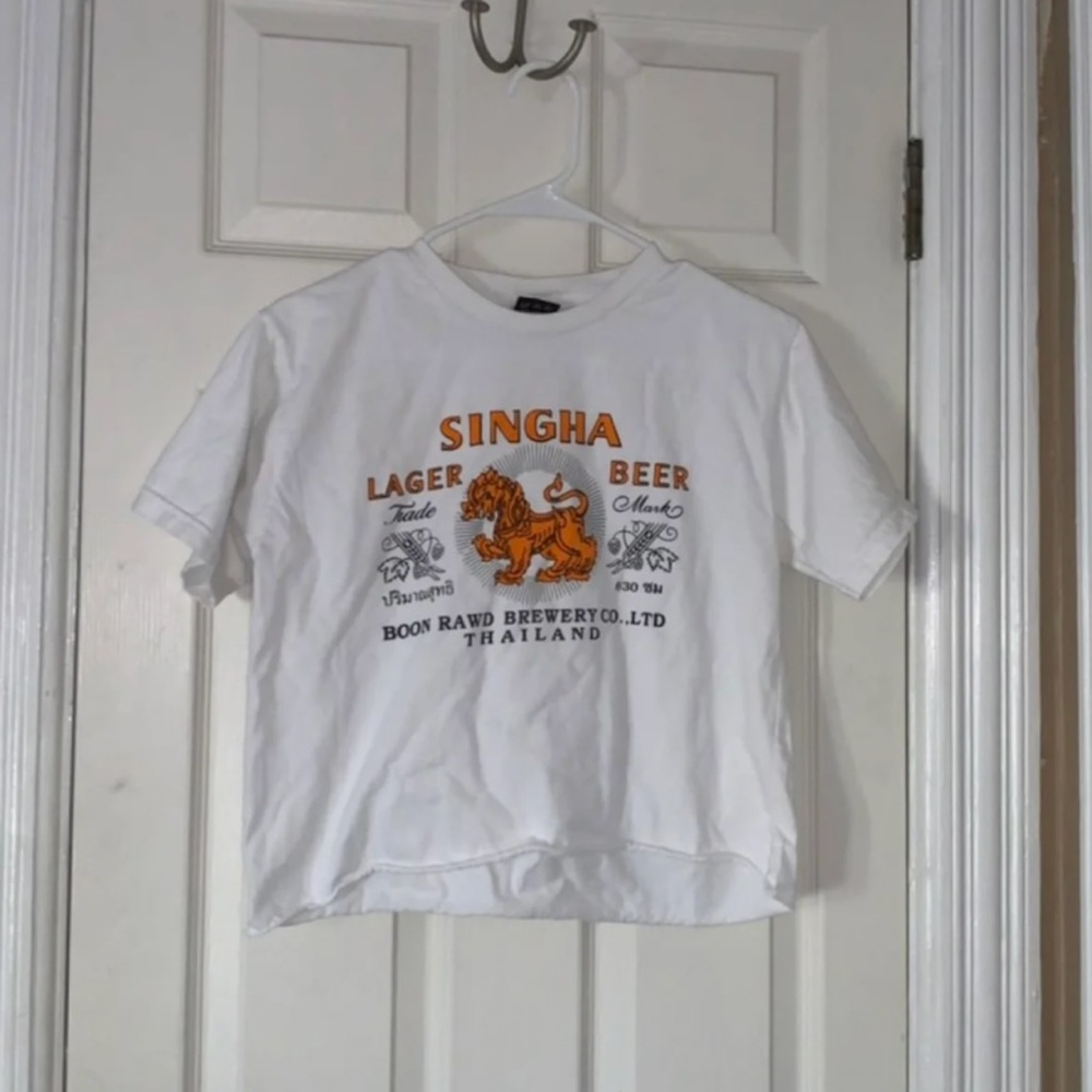 vintage cropped tshirt